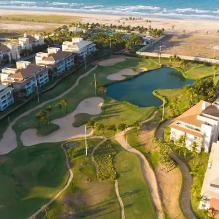 Golf Ville Residence Resort, Apartamento 3 Suites, 110M2, Porto Das Dunas Prox Ao Beach Park Aquiraz Exterior foto